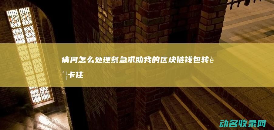 请问怎么处理 紧急求助！我的区块链钱包转账卡住了 (请问怎么处理的)